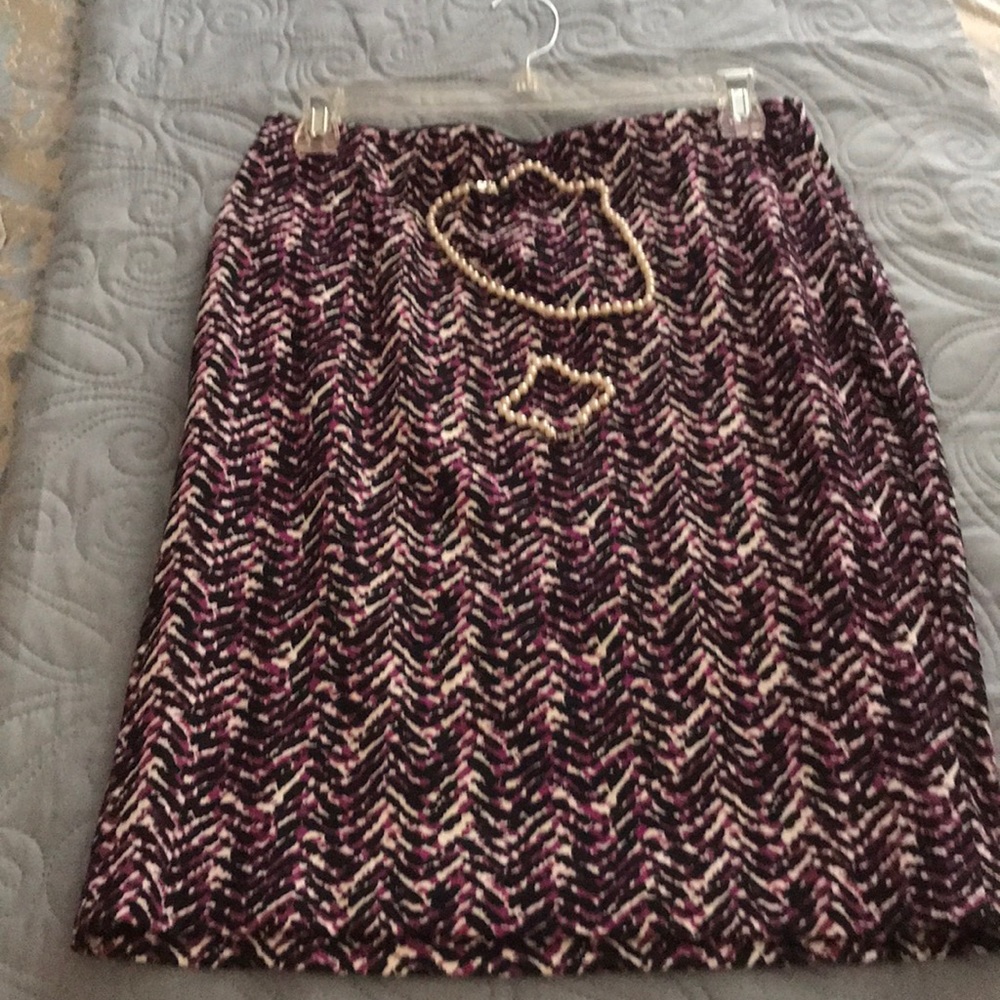 Multi colored skirt